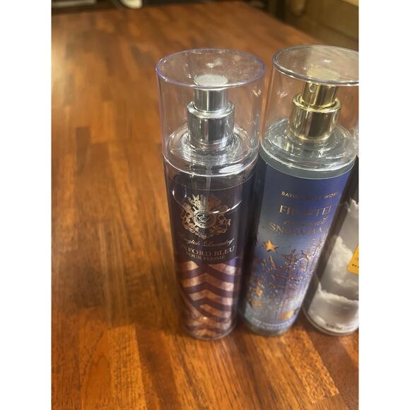 Bath & Body Works English Laundry Fine Fragrance Mist Body Spray Bundle Lot of 4 - Picture 3 of 3